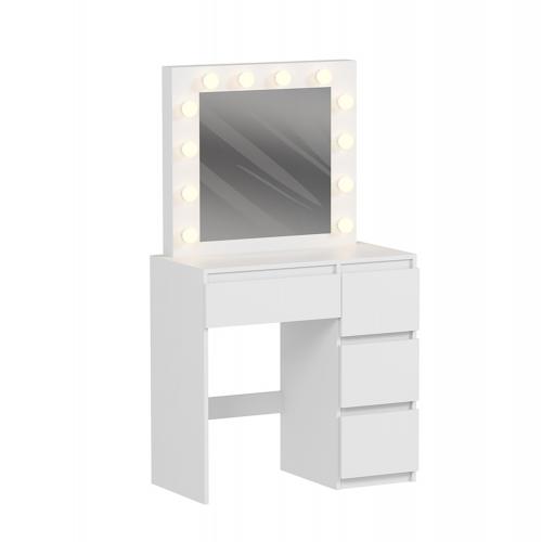 ΤΟΥΑΛΕΤΑ ΜΕ ΦΩΤΙΣΜΟ LED & ΣΥΡΤΑΡΙΑ KEITLIN HM2499.01 ΜΕΛΑΜΙΝΗ ΣΕ SONAMA 80x40x140Υεκ