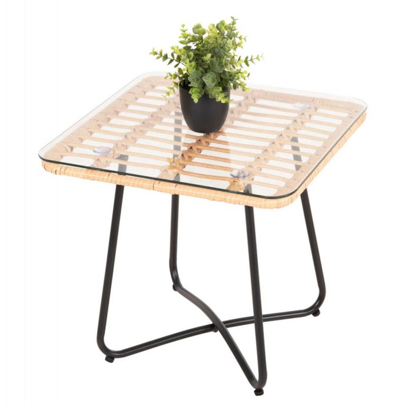 ΤΡΑΠΕΖΑΚΙ GERRY HM5717.11 ΜΕ WICKER ΜΠΕΖ-ΜΑΥΡΟ ΜΕΤΑΛ.ΣΚΕΛΕΤΟ 50x50x47,5Υεκ. ΤΡΑΠΕΖΑΚΙ GERRY HM5717.11 ΜΕ WICKER ΜΠΕΖ-ΜΑΥΡΟ ΜΕΤΑΛ.ΣΚΕΛΕΤΟ 50x50x47,5Υεκ.