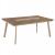 ΤΡΑΠΕΖΙ ΑΛΟΥΜΙΝΙΟΥ TABER HM5131.04 ΚΑΠΟΥΤΣΙΝΟ ΜΕ POLYWOOD TOP 200x100x75Υεκ