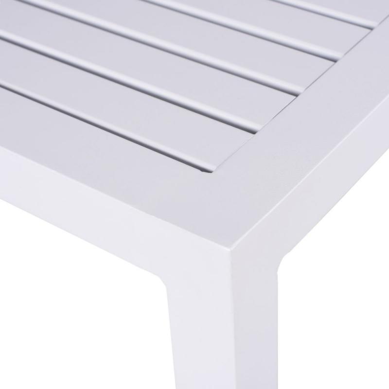 ΤΡΑΠΕΖΙ ΑΛΟΥΜΙΝΙΟΥ QIANA HM5402.01 ΛΕΥΚΟ 45x45x45,5Υ εκ. ΤΡΑΠΕΖΙ ΑΛΟΥΜΙΝΙΟΥ QIANA HM5402.01 ΛΕΥΚΟ 45x45x45,5Υ εκ.