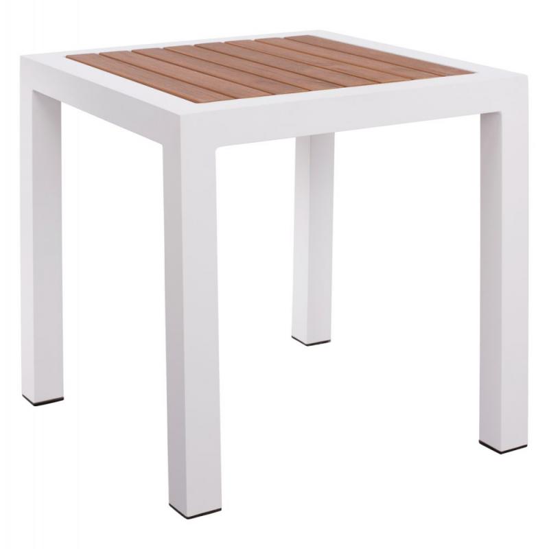 ΤΡΑΠΕΖΙ ΑΛΟΥΜΙΝΙΟΥ SABRA HM5403.01 ΛΕΥΚΟ ΜΕ POLYWOOD 45Χ45Χ45,5Y εκ. ΤΡΑΠΕΖΙ ΑΛΟΥΜΙΝΙΟΥ SABRA HM5403.01 ΛΕΥΚΟ ΜΕ POLYWOOD 45Χ45Χ45,5Y εκ.