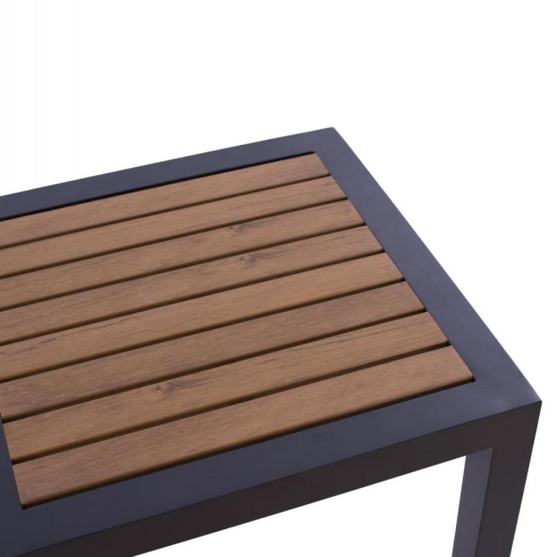 ΤΡΑΠΕΖΙ ΑΛΟΥΜΙΝΙΟΥ SABRA HM5403.02 ΓΚΡΙ ΜΕ POLYWOOD 45Χ45X45,5Yεκ. ΤΡΑΠΕΖΙ ΑΛΟΥΜΙΝΙΟΥ SABRA HM5403.02 ΓΚΡΙ ΜΕ POLYWOOD 45Χ45X45,5Yεκ.