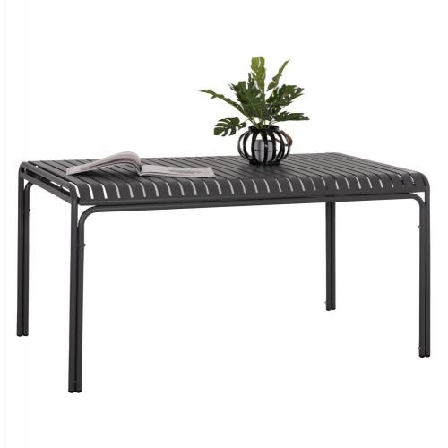 ΤΡΑΠΕΖΙ ΑΛΟΥΜΙΝΙΟΥ RACHEL HM6339.01 ΓΚΡΙ 150x80x75Υεκ.