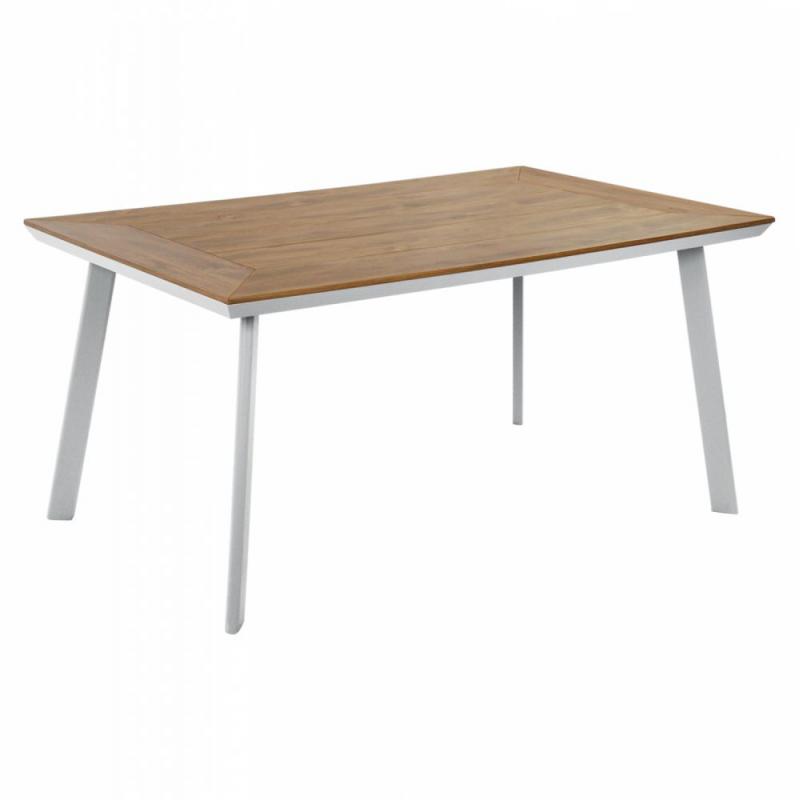 ΤΡΑΠΕΖΙ ΑΛΟΥΜΙΝΙΟΥ TABER ΜΕ POLYWOOD HM5132.11 ΛΕΥΚΟ 160x92x72Υ ΤΡΑΠΕΖΙ ΑΛΟΥΜΙΝΙΟΥ TABER ΜΕ POLYWOOD HM5132.11 ΛΕΥΚΟ 160x92x72Υ