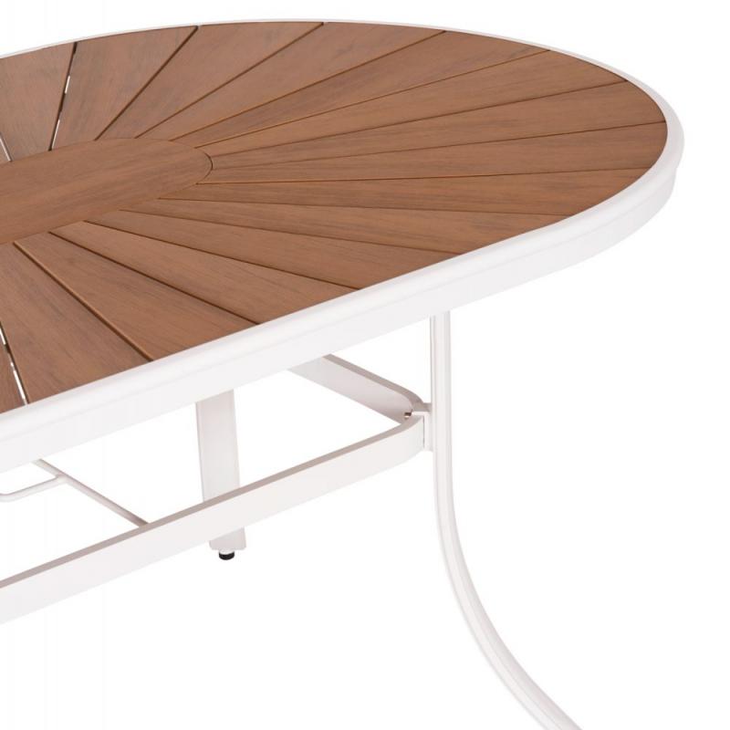 ΤΡΑΠΕΖΙ ΕΞΩΤ.ΧΩΡΟΥ TELAMO HM6288.02 ΑΛΟΥΜΙΝΙΟ ΛΕΥΚΟ & POLYWOOD 160X90Χ73.5Υεκ. ΤΡΑΠΕΖΙ ΕΞΩΤ.ΧΩΡΟΥ TELAMO HM6288.02 ΑΛΟΥΜΙΝΙΟ ΛΕΥΚΟ & POLYWOOD 160X90Χ73.5Υεκ.