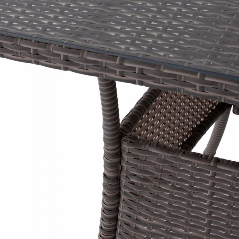 ΤΡΑΠΕΖΙ ΜΕΤΑΛΛΙΚΟ MILITARY RATTAN ΓΚΡΙ HM5141.31 120x70x75Υ εκ. ΤΡΑΠΕΖΙ ΜΕΤΑΛΛΙΚΟ MILITARY RATTAN ΓΚΡΙ HM5141.31 120x70x75Υ εκ.