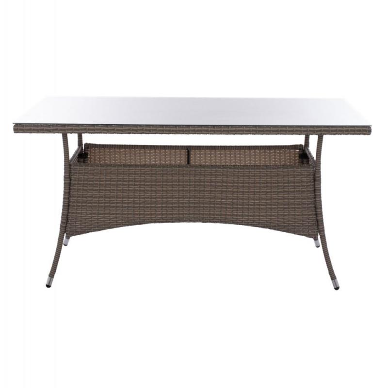 ΤΡΑΠΕΖΙ ΜΕΤΑΛΛΙΚΟ MINSK RATTAN ΓΚΡΙ HM5507.01 150x90x75Υ εκ. ΤΡΑΠΕΖΙ ΜΕΤΑΛΛΙΚΟ MINSK RATTAN ΓΚΡΙ HM5507.01 150x90x75Υ εκ.