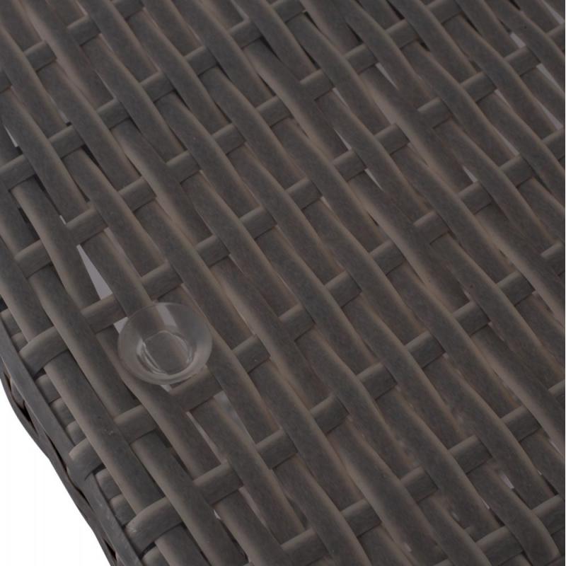 ΤΡΑΠΕΖΙ ΜΕΤΑΛΛΙΚΟ MINSK RATTAN ΓΚΡΙ HM5507.01 150x90x75Υ εκ. ΤΡΑΠΕΖΙ ΜΕΤΑΛΛΙΚΟ MINSK RATTAN ΓΚΡΙ HM5507.01 150x90x75Υ εκ.