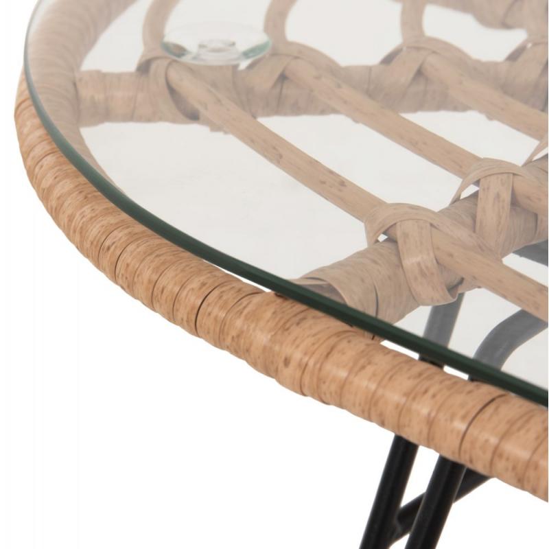 ΤΡΑΠΕΖΙ ΟΒΑΛ ΧΑΜΗΛΟ ALLEGRA HM5695.11 ΜΠΕΖ WICKER-ΜΑΥΡΟ ΜΕΤΑΛΛΟ 100x45x51,5Υεκ. ΤΡΑΠΕΖΙ ΟΒΑΛ ΧΑΜΗΛΟ ALLEGRA HM5695.11 ΜΠΕΖ WICKER-ΜΑΥΡΟ ΜΕΤΑΛΛΟ 100x45x51,5Υεκ.