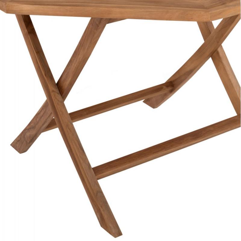 ΤΡΑΠΕΖΙ ΠΟΛΥΓΩΝΟ KENDALL ΠΤΥΣΣΟΜΕΝΟ HM9545 TEAK ΣΕ ΦΥΣΙΚΟ ΧΡΩΜΑ 120x120x75Yεκ. ΤΡΑΠΕΖΙ ΠΟΛΥΓΩΝΟ KENDALL ΠΤΥΣΣΟΜΕΝΟ HM9545 TEAK ΣΕ ΦΥΣΙΚΟ ΧΡΩΜΑ 120x120x75Yεκ.