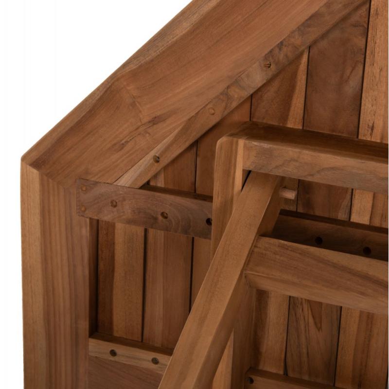 ΤΡΑΠΕΖΙ ΠΟΛΥΓΩΝΟ KENDALL ΠΤΥΣΣΟΜΕΝΟ HM9545 TEAK ΣΕ ΦΥΣΙΚΟ ΧΡΩΜΑ 120x120x75Yεκ. ΤΡΑΠΕΖΙ ΠΟΛΥΓΩΝΟ KENDALL ΠΤΥΣΣΟΜΕΝΟ HM9545 TEAK ΣΕ ΦΥΣΙΚΟ ΧΡΩΜΑ 120x120x75Yεκ.
