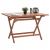 ΤΡΑΠΕΖΙ ΠΤΥΣΣΟΜΕΝΟ ΟΡΘΟΓΩΝΙΟ ERIS HM18117 ΞΥΛΟ TEAK--ΦΥΣΙΚΟ 120x70x76Υεκ.