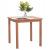 ΤΡΑΠΕΖΙ ΤΕΤΡΑΓΩΝΟ PRESSCOT HM18122 ΞΥΛΟ TEAK--ΦΥΣΙΚΟ 80x80x76Υεκ.