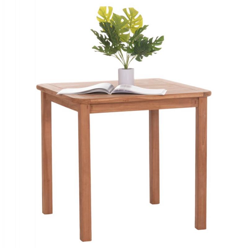 ΤΡΑΠΕΖΙ ΤΕΤΡΑΓΩΝΟ PRESSCOT HM18122 ΞΥΛΟ TEAK--ΦΥΣΙΚΟ 80x80x76Υεκ. ΤΡΑΠΕΖΙ ΤΕΤΡΑΓΩΝΟ PRESSCOT HM18122 ΞΥΛΟ TEAK--ΦΥΣΙΚΟ 80x80x76Υεκ.