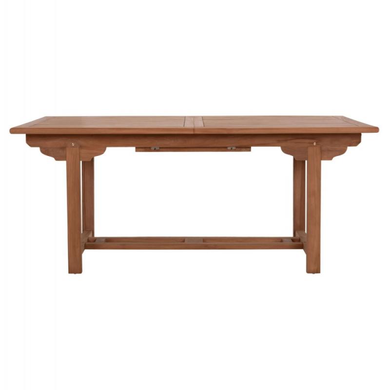 TΡΑΠΕΖΙ ΤΡΑΠΕΖΑΡΙΑΣ ΑΝΟΙΓΟΜΕΝΟ CRANDER HM6376 ΞΥΛΟ TEAK ΣΕ ΦΥΣΙΚΟ 180-240x100x76Υεκ