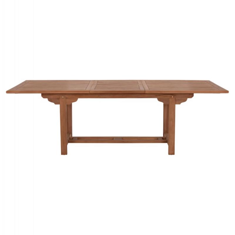 TΡΑΠΕΖΙ ΤΡΑΠΕΖΑΡΙΑΣ ΑΝΟΙΓΟΜΕΝΟ CRANDER HM6376 ΞΥΛΟ TEAK ΣΕ ΦΥΣΙΚΟ 180-240x100x76Υεκ