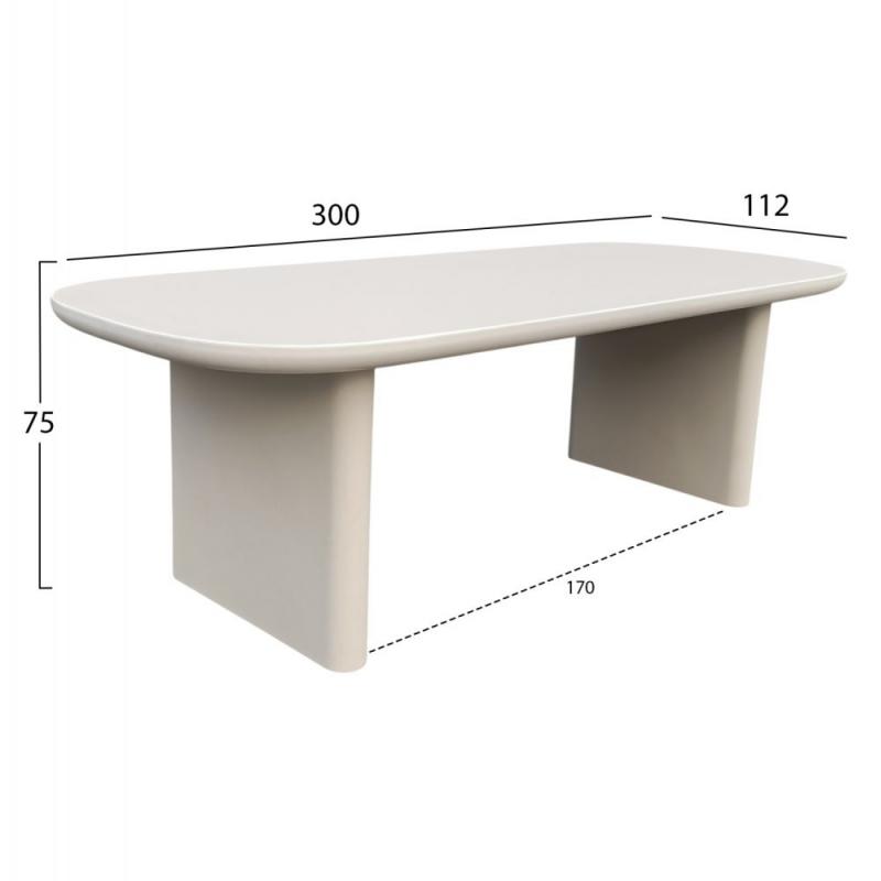 ΤΡΑΠΕΖΙ ΤΡΑΠΕΖΑΡΙΑΣ AZAMI HM6601.02 ΜΠΕΖ FIBER CEMENT 300x112x75Υεκ. ΤΡΑΠΕΖΙ ΤΡΑΠΕΖΑΡΙΑΣ AZAMI HM6601.02 ΜΠΕΖ FIBER CEMENT 300x112x75Υεκ.