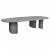 ΤΡΑΠΕΖΙ ΤΡΑΠΕΖΑΡΙΑΣ FIBER CEMENT ΟΒΑΛ GLEN HM6598.02 ΜΠΕΖ 260x95x75Υεκ