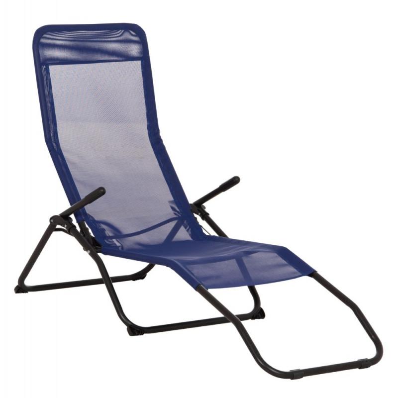 ΞΑΠΛΩΣΤΡΑ ΚΟΥΝΙΣΤΗ SWINGSAND HM6553.05 ΜΠΛΕ TEXTILENE--ΜΑΥΡΟ ΜΕΤΑΛΛΟ 143x60x94Υεκ