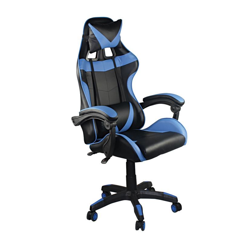 BF7850 Gaming Πολυθρόνα Γραφείου Διευθυντή Pu Μαύρο - Μπλε BF7850 Gaming Πολυθρόνα Γραφείου Διευθυντή Pu Μαύρο - Μπλε