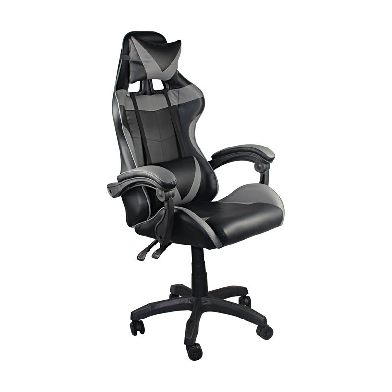 BF7850 Gaming Πολυθρόνα Γραφείου Διευθυντή Pu Μαύρο - Γκρι BF7850 Gaming Πολυθρόνα Γραφείου Διευθυντή Pu Μαύρο - Γκρι