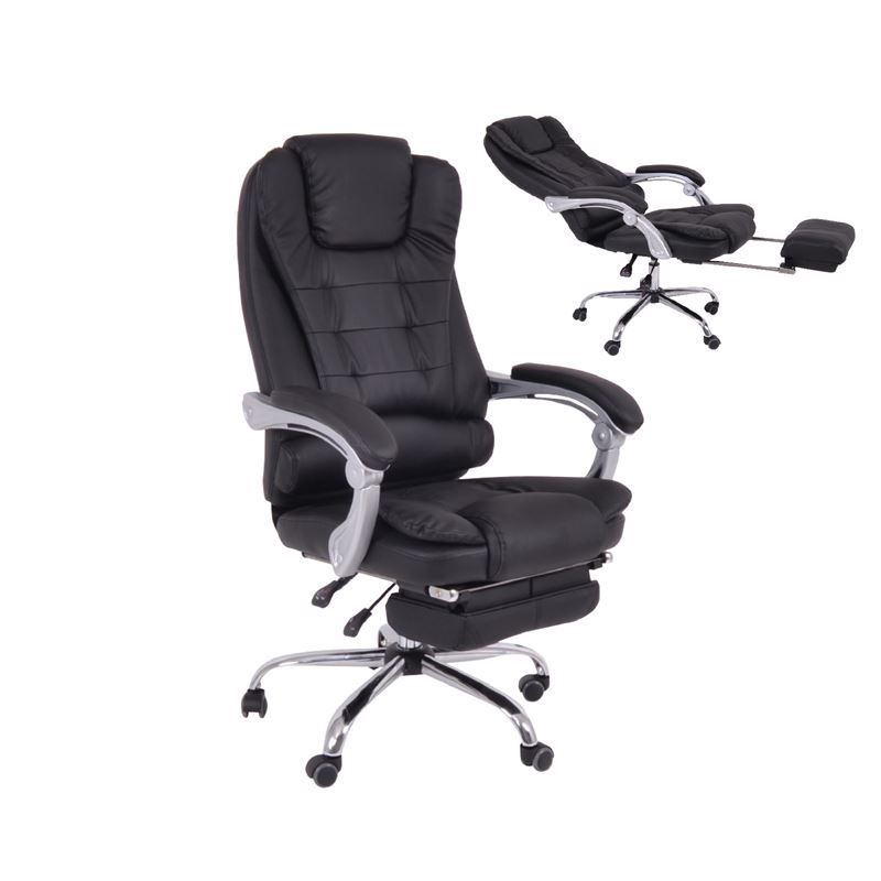 BF9700 Relax Πολυθρόνα Γραφείου Διευθυντή, με Υποπόδιο, Βάση Χρώμιο,PU Μαύρο BF9700 Relax Πολυθρόνα Γραφείου Διευθυντή, με Υποπόδιο, Βάση Χρώμιο,PU Μαύρο
