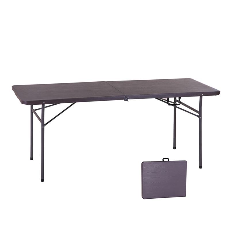 BLOW Τραπέζι Συνεδρίου - Catering Πτυσσόμενο (Βαλίτσα), HDPE Καρυδί BLOW Τραπέζι Συνεδρίου - Catering Πτυσσόμενο (Βαλίτσα), HDPE Καρυδί