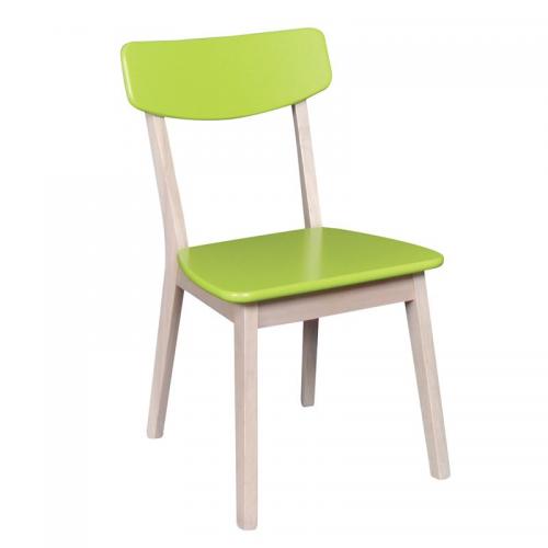 CALVIN Καρέκλα White Wash - Πράσινο