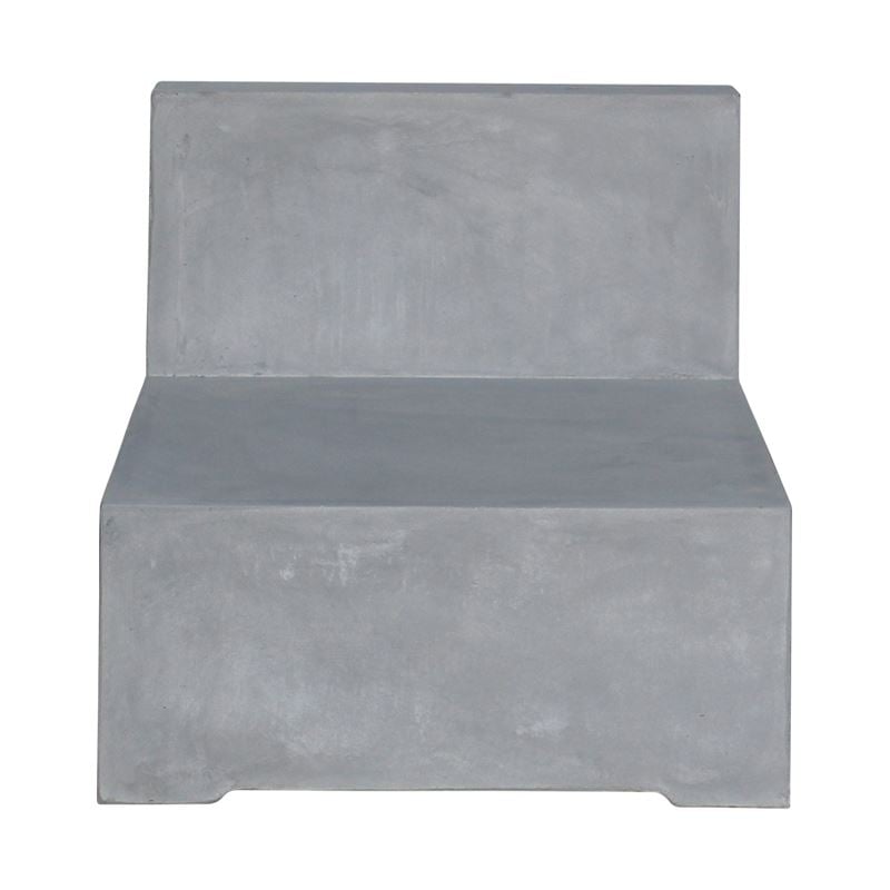 CONCRETE Καρέκλα Σαλονιού Κήπου - Βεράντας, Cement Grey CONCRETE Καρέκλα Σαλονιού Κήπου - Βεράντας, Cement Grey