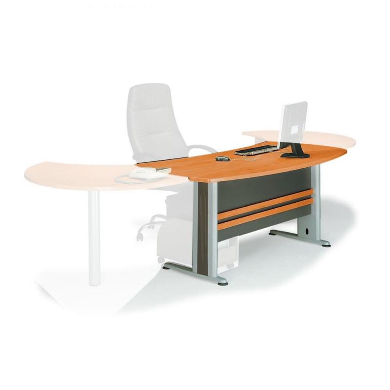 EXECUTIVE Γραφείο Απόχρωση Dark Grey - Cherry EXECUTIVE Γραφείο Απόχρωση Dark Grey - Cherry