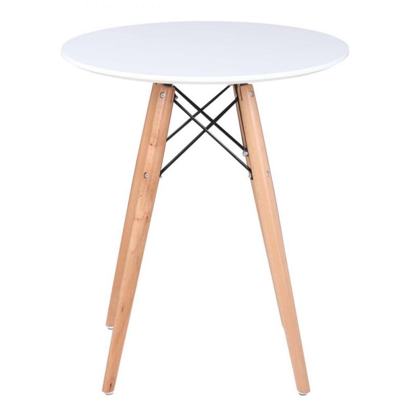 ART Wood Τραπέζι, Πόδια Οξιά Φυσικό, Επιφάνεια MDF Άσπρο ART Wood Τραπέζι, Πόδια Οξιά Φυσικό, Επιφάνεια MDF Άσπρο