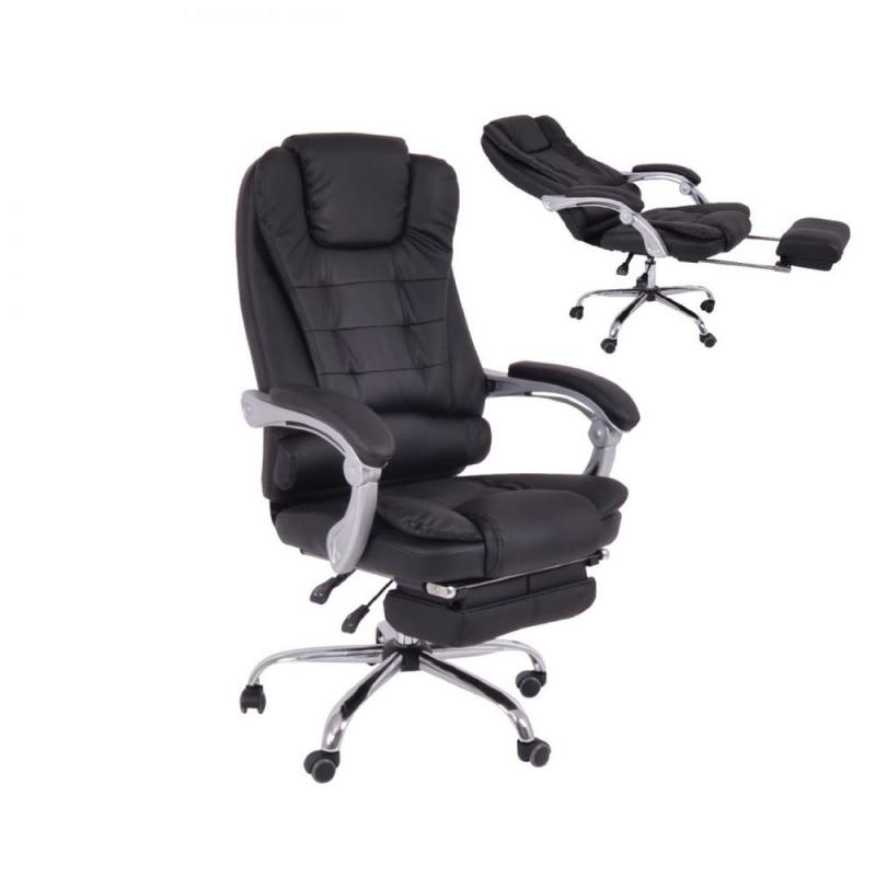 BF9700 Relax Πολυθρόνα Γραφείου Διευθυντή, με Υποπόδιο, Βάση Χρώμιο,PU Μαύρο BF9700 Relax Πολυθρόνα Γραφείου Διευθυντή, με Υποπόδιο, Βάση Χρώμιο,PU Μαύρο