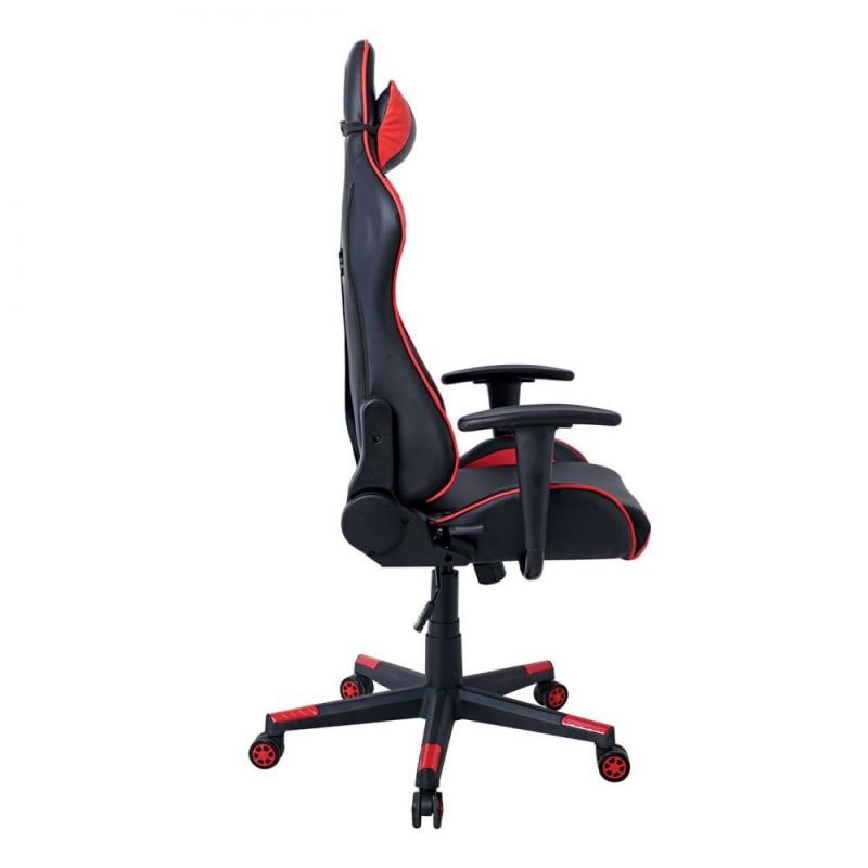 BF8050 Gaming Πολυθρόνα Γραφείου, Ανάκλιση Πλάτης έως 90°, Pu Μαύρο - Κόκκινο BF8050 Gaming Πολυθρόνα Γραφείου, Ανάκλιση Πλάτης έως 90°, Pu Μαύρο - Κόκκινο
