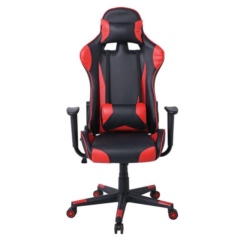 BF8050 Gaming Πολυθρόνα Γραφείου, Ανάκλιση Πλάτης έως 90°, Pu Μαύρο - Κόκκινο BF8050 Gaming Πολυθρόνα Γραφείου, Ανάκλιση Πλάτης έως 90°, Pu Μαύρο - Κόκκινο