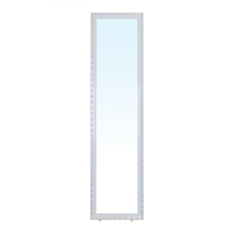 MIRROR Καθρέπτης Δαπέδου Τοίχου Ξύλινος Antique White