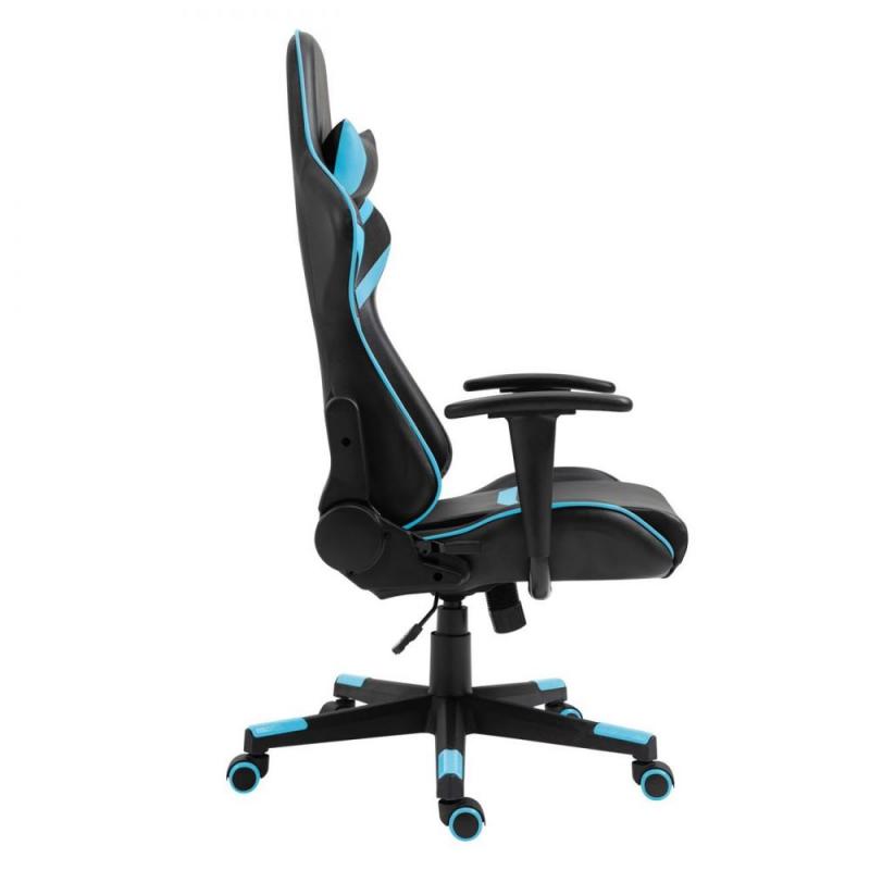 BF9050 Gaming Πολυθρόνα Γραφείου, Ανάκλιση Πλάτης έως 90°, Pu Μαύρο - Μπλε BF9050 Gaming Πολυθρόνα Γραφείου, Ανάκλιση Πλάτης έως 90°, Pu Μαύρο - Μπλε