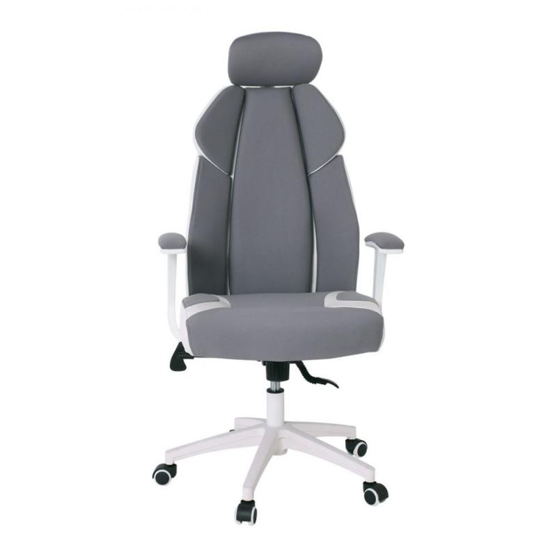BF8300 Πολυθρόνα Γραφείου Διευθυντή, Microfiber Γκρι PU Άσπρο BF8300 Πολυθρόνα Γραφείου Διευθυντή, Microfiber Γκρι PU Άσπρο