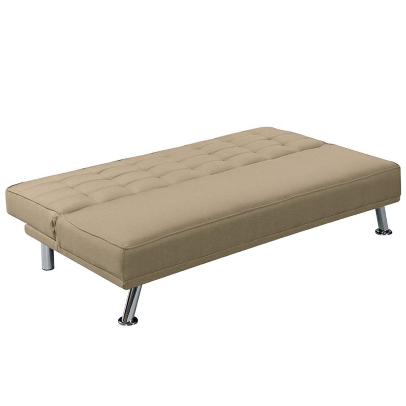 EUROPA Καναπές - Κρεβάτι Σαλονιού Καθιστικού, Ύφασμα Μπεζ