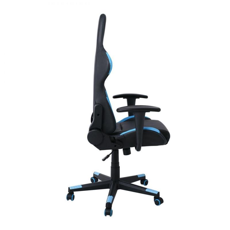 BF9150 Gaming Πολυθρόνα Γραφείου, Ανάκλιση Πλάτης έως 90°, Pu Μαύρο - Μπλε BF9150 Gaming Πολυθρόνα Γραφείου, Ανάκλιση Πλάτης έως 90°, Pu Μαύρο - Μπλε