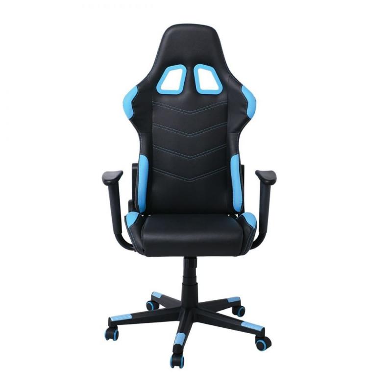 BF9150 Gaming Πολυθρόνα Γραφείου, Ανάκλιση Πλάτης έως 90°, Pu Μαύρο - Μπλε BF9150 Gaming Πολυθρόνα Γραφείου, Ανάκλιση Πλάτης έως 90°, Pu Μαύρο - Μπλε