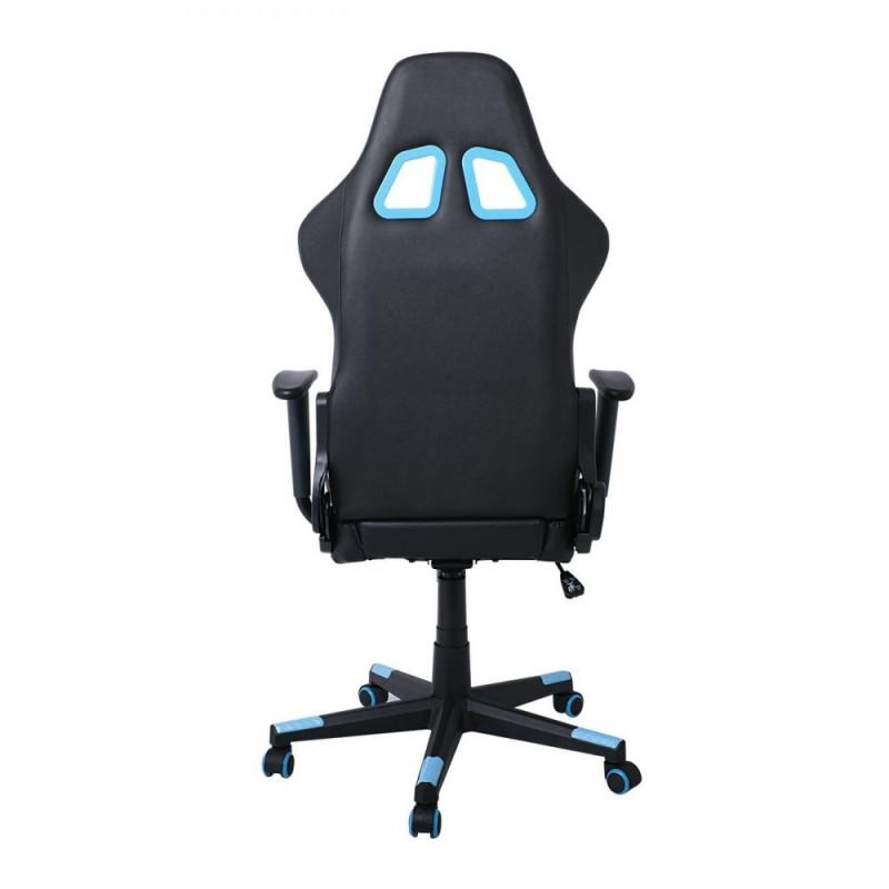 BF9150 Gaming Πολυθρόνα Γραφείου, Ανάκλιση Πλάτης έως 90°, Pu Μαύρο - Μπλε BF9150 Gaming Πολυθρόνα Γραφείου, Ανάκλιση Πλάτης έως 90°, Pu Μαύρο - Μπλε