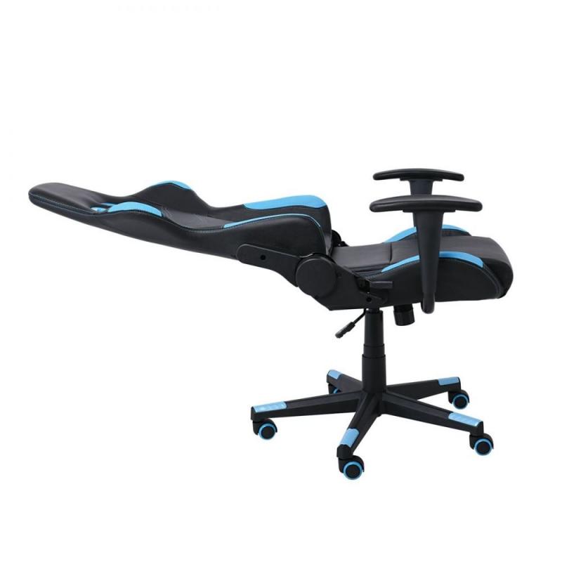 BF9150 Gaming Πολυθρόνα Γραφείου, Ανάκλιση Πλάτης έως 90°, Pu Μαύρο - Μπλε BF9150 Gaming Πολυθρόνα Γραφείου, Ανάκλιση Πλάτης έως 90°, Pu Μαύρο - Μπλε