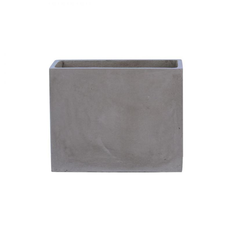 FLOWER POT-2 Cement Grey 50x20x40cm