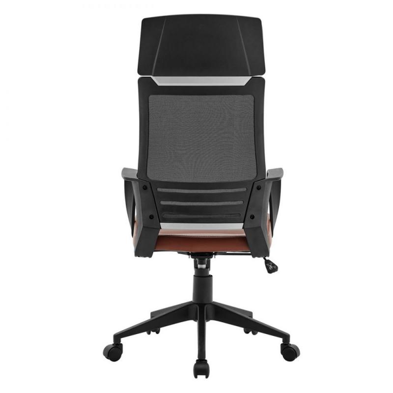 BF2500 Πολυθρόνα Γραφείου Διευθυντή Mesh Μαύρο - Pu Καφέ BF2500 Πολυθρόνα Γραφείου Διευθυντή Mesh Μαύρο - Pu Καφέ