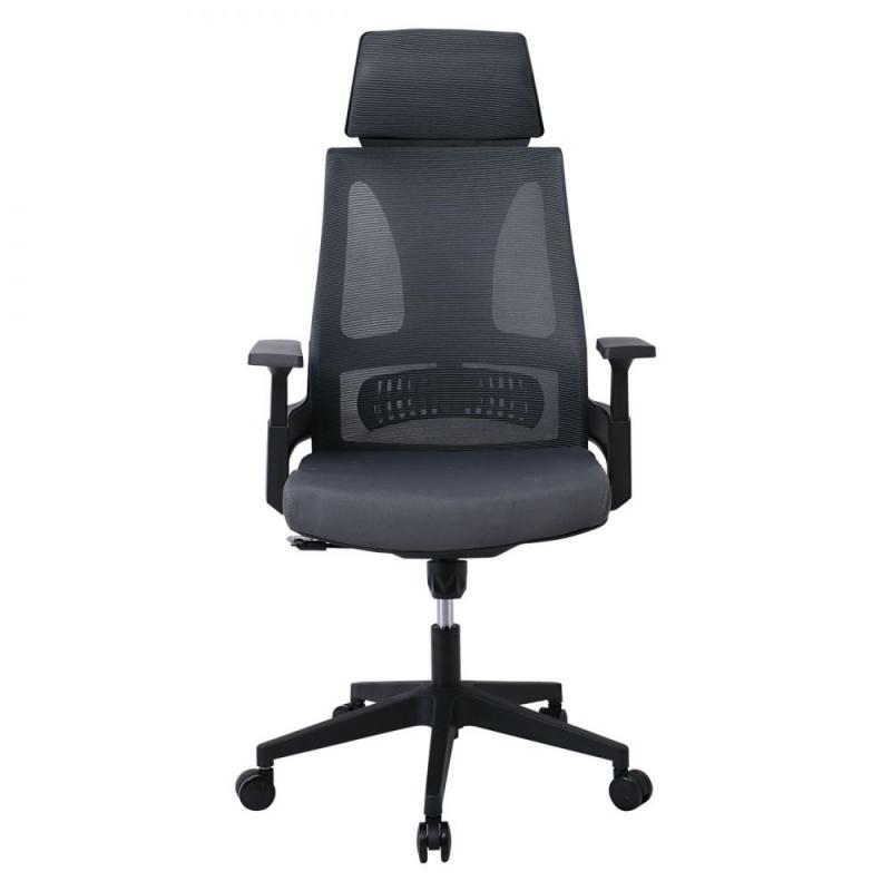 BF8750 Πολυθρόνα Γραφείου Διευθυντή, Mesh Γκρι, Ύφασμα Γκρι BF8750 Πολυθρόνα Γραφείου Διευθυντή, Mesh Γκρι, Ύφασμα Γκρι