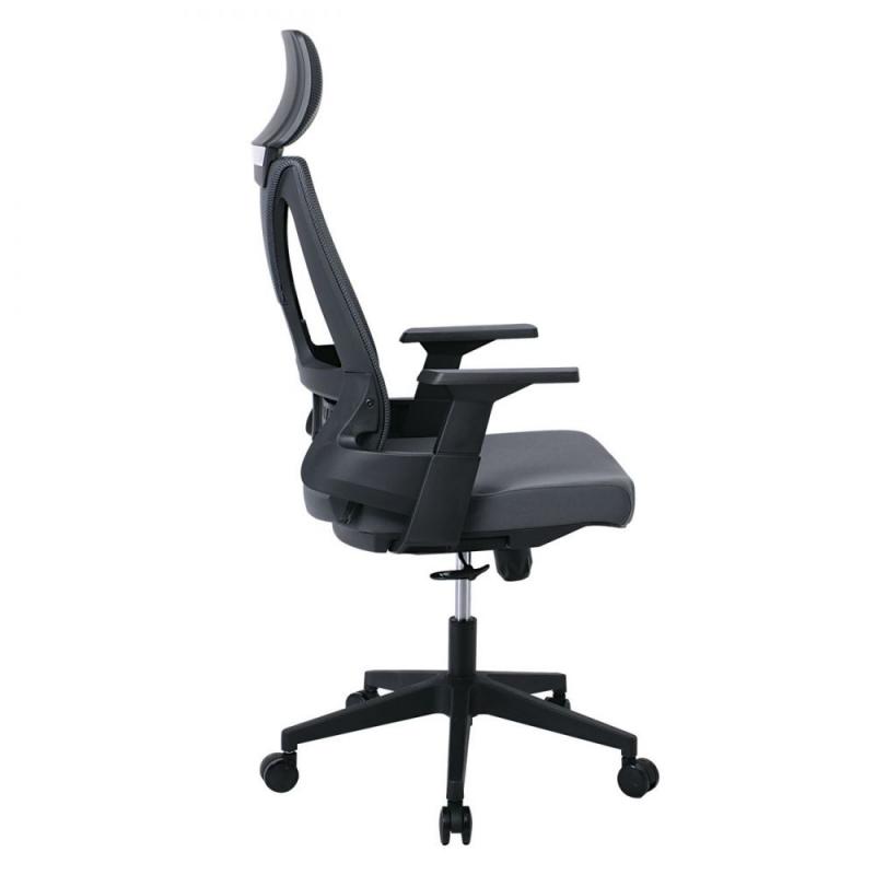 BF8750 Πολυθρόνα Γραφείου Διευθυντή, Mesh Γκρι, Ύφασμα Γκρι BF8750 Πολυθρόνα Γραφείου Διευθυντή, Mesh Γκρι, Ύφασμα Γκρι
