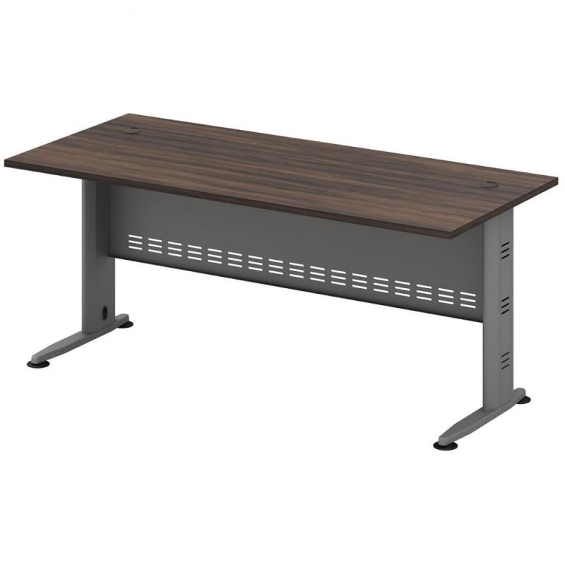 COMPACT Γραφείο Απόχρωση Γκρι - Σκούρο Καρυδί COMPACT Γραφείο Απόχρωση Γκρι - Σκούρο Καρυδί
