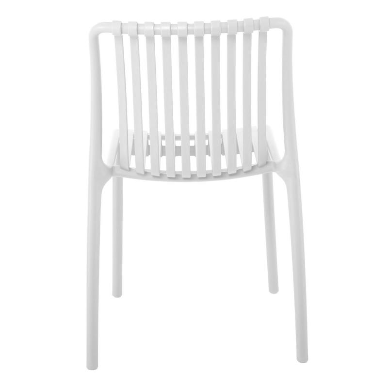 MODA Καρέκλα Στοιβαζόμενη PP - UV Άσπρο