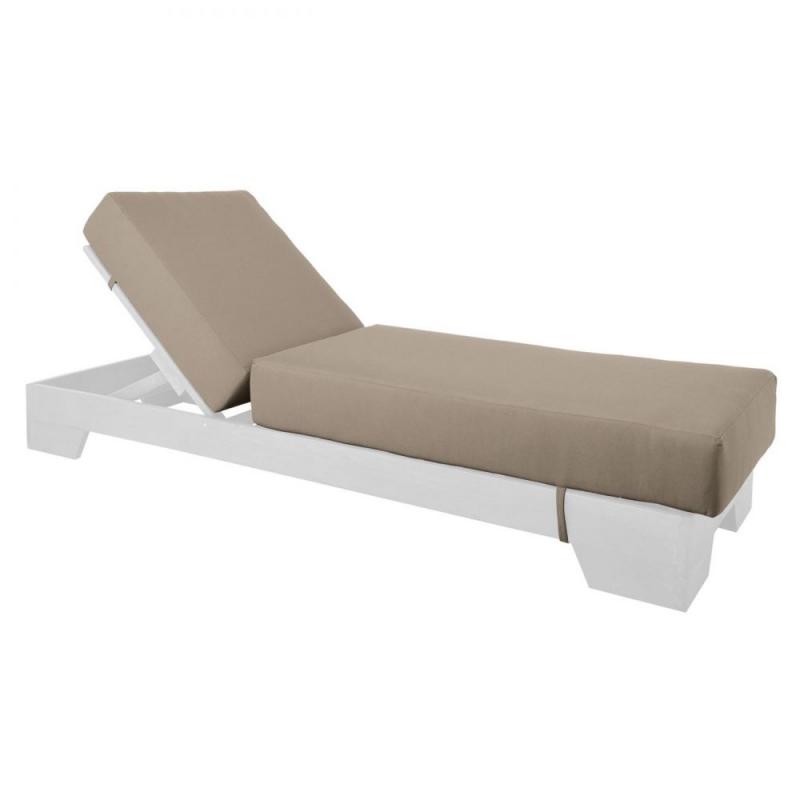 VERANO Μαξιλάρι Ξαπλώστρας (B) Ύφ.Cappuccino Water Repellent με Φερμουάρ - Velcro VERANO Μαξιλάρι Ξαπλώστρας (B) Ύφ.Cappuccino Water Repellent με Φερμουάρ - Velcro