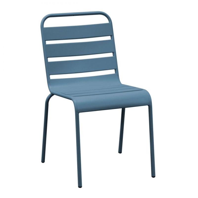 BRIO Καρέκλα-Pro Στοιβαζόμενη Μέταλλο Βαφή Sandy Blue 5415C BRIO Καρέκλα-Pro Στοιβαζόμενη Μέταλλο Βαφή Sandy Blue 5415C